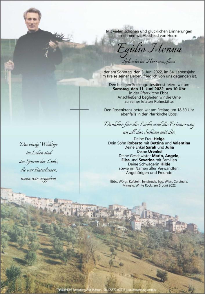 Egidio Menna 